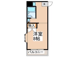 タウンハウス内堀の物件間取画像